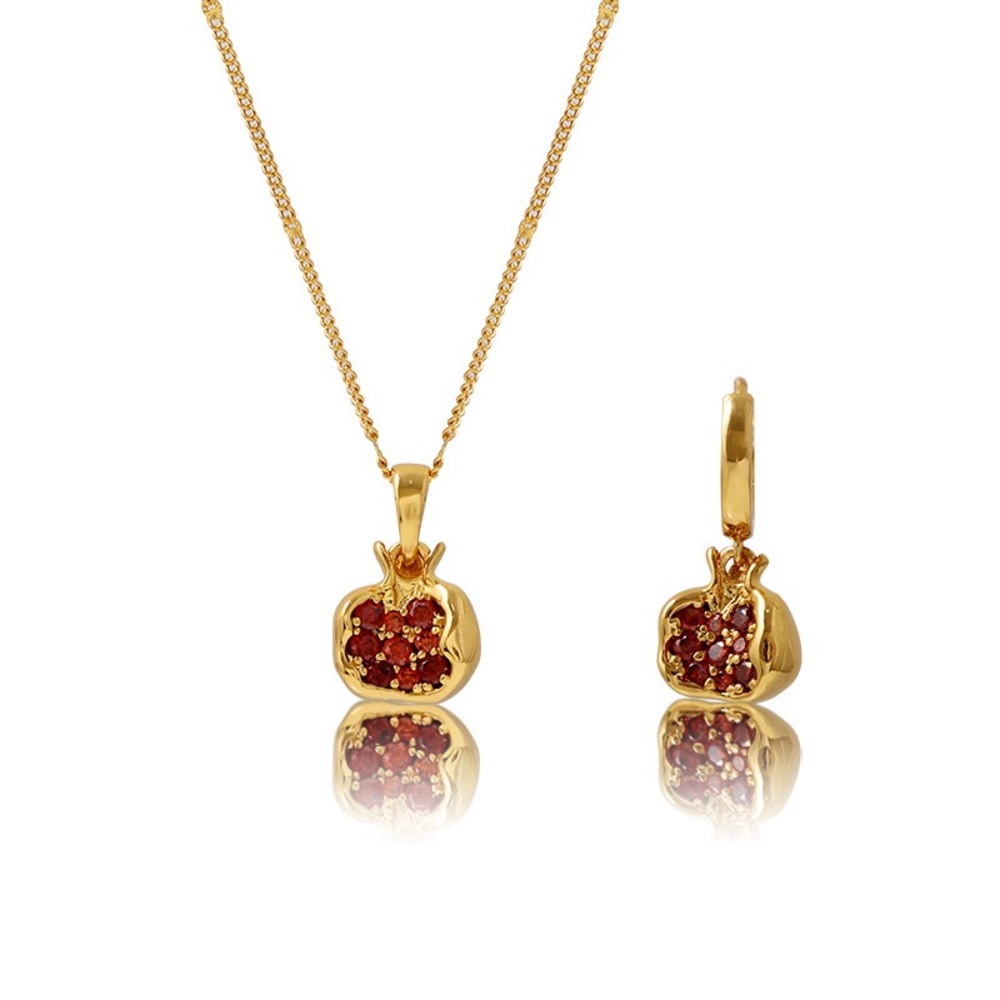 Guava Pendant Necklaces